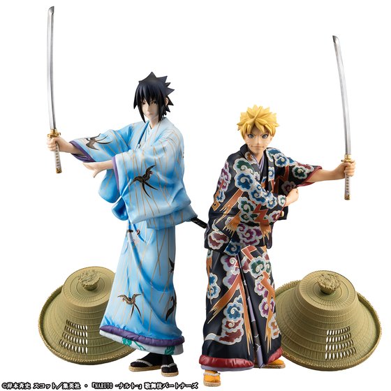 NARUTO -ナルト-×歌舞伎」の“初”コラボフィギュア！描き下ろしを