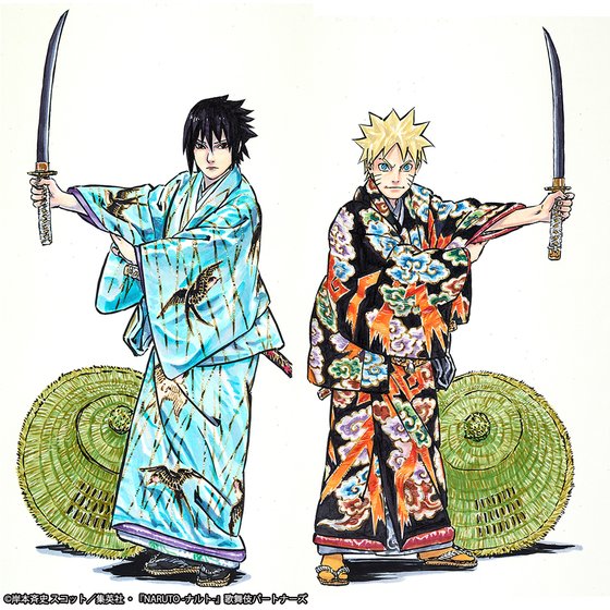 NARUTO -ナルト-×歌舞伎」の“初”コラボフィギュア！描き下ろしを