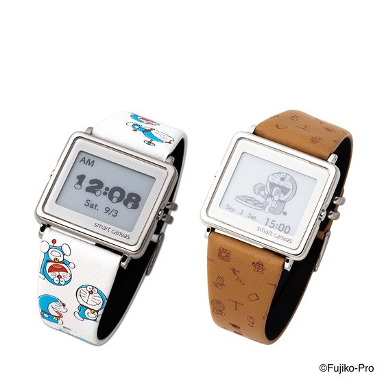 藤子 F 不二雄キャラクターの デジタル腕時計 登場 ドラえもん などの原作イラスト70点以上を使用し 名シーンが楽しめる バンダイナムコグループ公式通販サイト