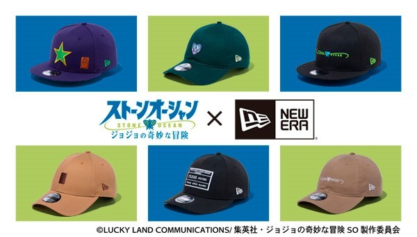 【日本値下】新品 ジョジョ NEW ERA(ニューエラ) キャップ 空条承太郎 帽子