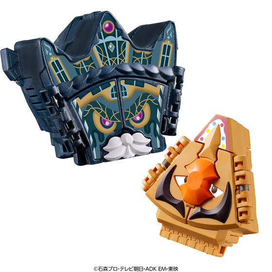 １５年前の仮面ライダーゴ−ンジャ−、ma．お菓子付録カ-ドなど非売品大量 The big prize is gold! Kamen Rider Gab chocolate snack with