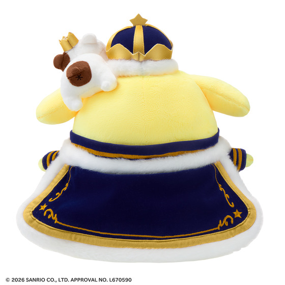 ポムポムプリン30周年記念！ 限定デザインのおしゃべりぬいぐるみが新