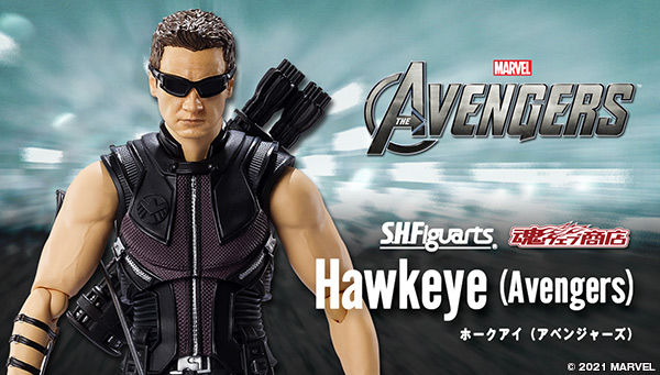 アベンジャーズ「S.H.Figuarts ホークアイ」と「S.H.Figuarts ブラック・ウィドウ」が魂ウェブ商店で受注開始！